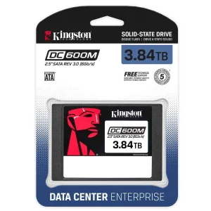 Накопичувач SSD 3.84TB Kingston SSD DC600M 2.5