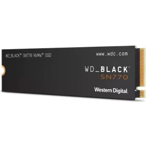 Накопитель SSD 1TB WD Black SN770 M.2 2280 PCIe 4.0 x4 3D TLC (WDS100T3X0E) UA