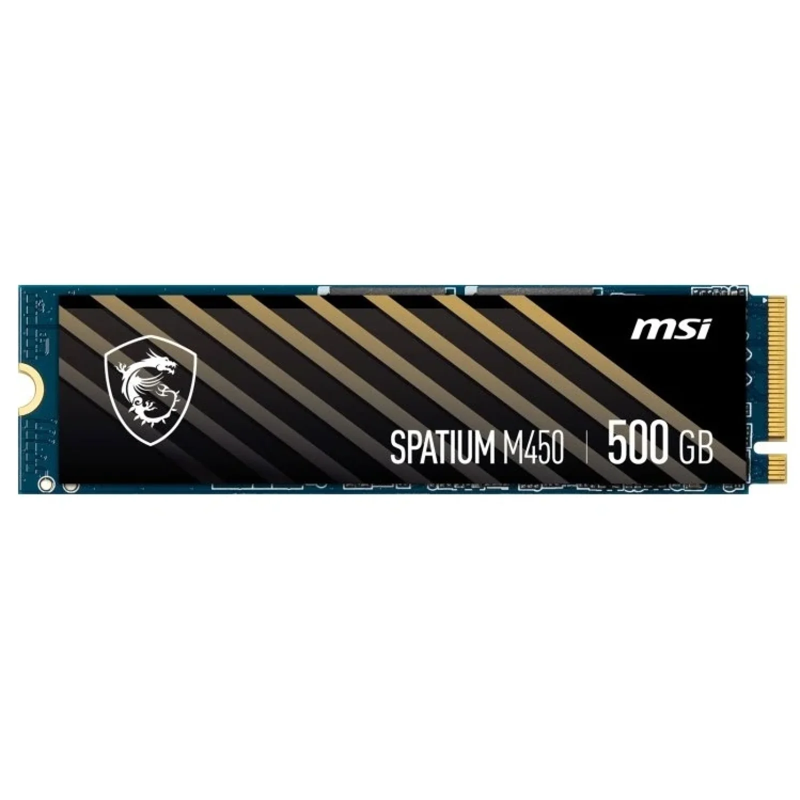 Накопичувач SSD 500GB MSI Spatium M450 M.2 2280 PCIe 4.0 x4 NVMe 3D NAND TLC (S78-440K220-P83) UA