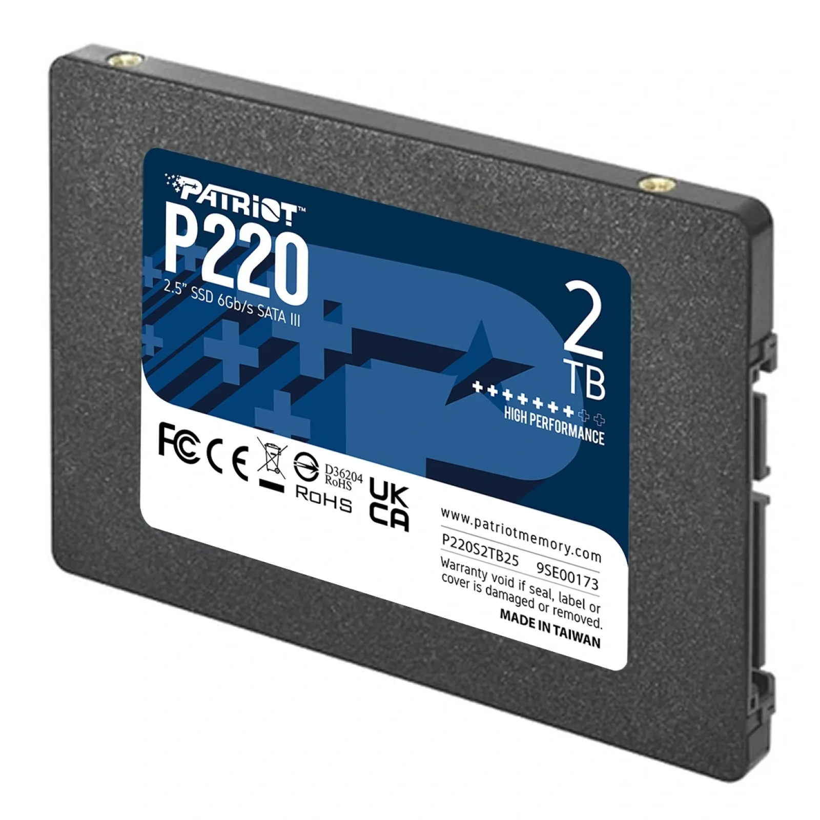 Накопитель SSD 2TB Patriot P220 2.5