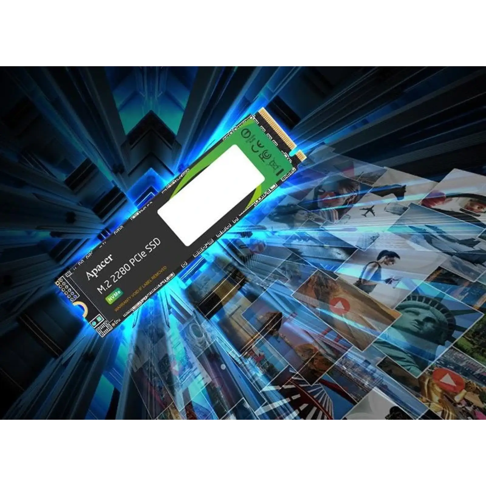 SSD накопичувач 2TB Apacer AS2280Q4L M.2 2280 PCIe 4.0 x4 3D TLC (AP2TBAS2280Q4L-1) UA