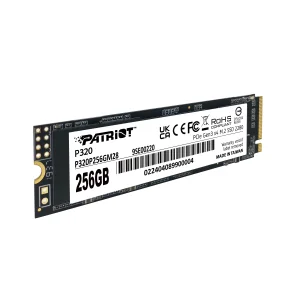Накопичувач SSD 256GB Patriot P320 M.2 2280 PCIe 3.0 x4 NVMe TLC (P320P256GM28) UA