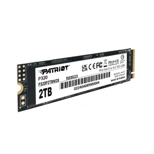 SSD накопичувач 2TB Patriot P320 M.2 2280 PCIe 3.0 x4 NVMe TLC (P320P2TBM28) UA
