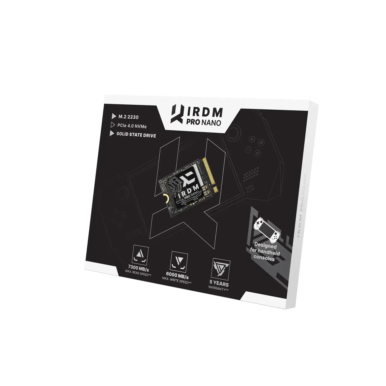 Накопичувач SSD 512GB Goodram IRDM Pro Nano M.2 2230 PCIe 4.0 x4 3D NAND (IRP-SSDPR-P44N-512-30) UA