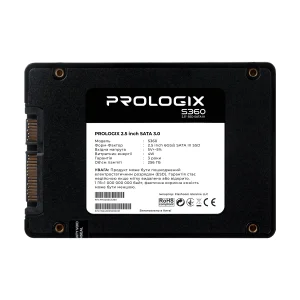 Накопичувач SSD 256GB Prologix S360 2.5