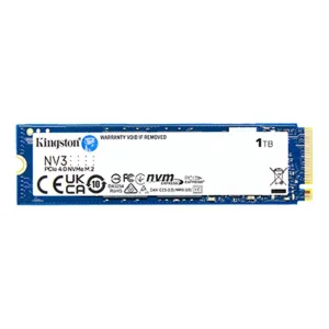 Накопичувач SSD 1TB M.2 NVMe Kingston NV3 M.2 2280 PCIe Gen4.0 x4 (SNV3S/1000G) UA