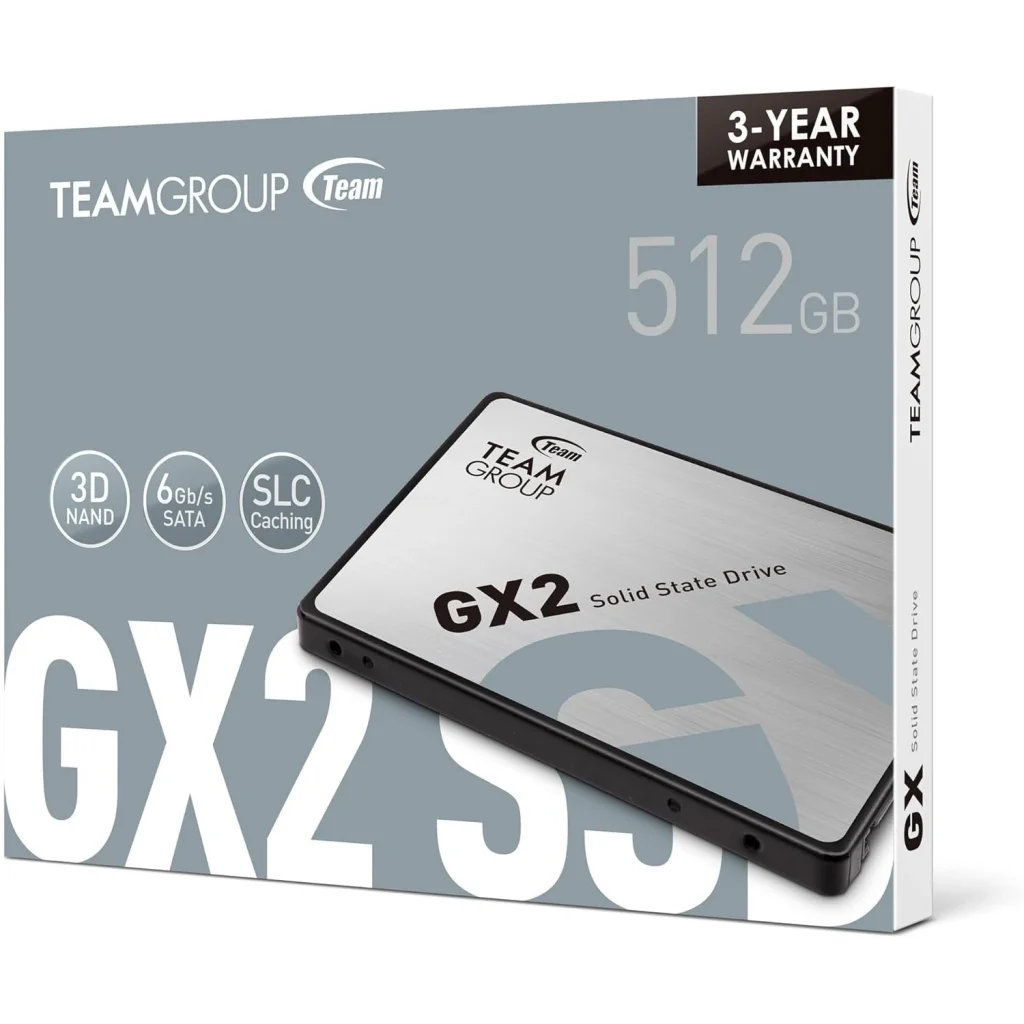 Накопитель SSD 512GB Team GX2 2.5
