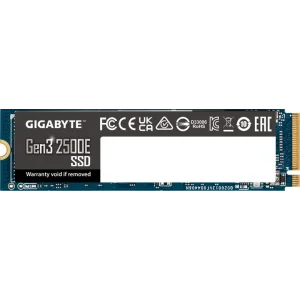 Накопитель SSD 500GB Gigabyte Gen3 2500E M.2 PCIe NVMe 3.0 x4 3D TLC (G325E500G) UA