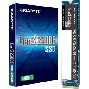 Накопитель SSD 500GB Gigabyte Gen3 2500E M.2 PCIe NVMe 3.0 x4 3D TLC (G325E500G) UA