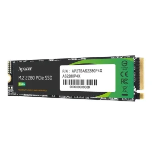 Накопичувач SSD 256GB Apacer AS2280P4X M.2 2280 PCIe 3.0 x4 3D TLC (AP256GAS2280P4X-1) UA