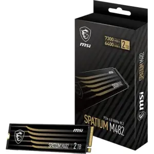 SSD накопичувач 2TB MSI Spatium M482 M.2 2280 PCIe 4.0 x4 NVMe 3D NAND TLC (S78-440Q730-P83) UA