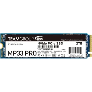 SSD накопичувач 2TB Team MP33 Pro M.2 2280 PCIe 3.0 x4 3D TLC (TM8FPD002T0C101) UA