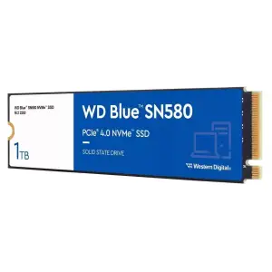 Накопитель SSD 1ТB WD Blue SN580 M.2 2280 PCIe 4.0 x4 3D TLC (WDS100T3B0E) UA