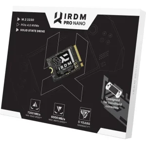Накопичувач SSD 1TB Goodram IRDM Pro Nano M.2 2230 PCIe 4.0 x4 3D NAND (IRP-SSDPR-P44N-01T-30) UA