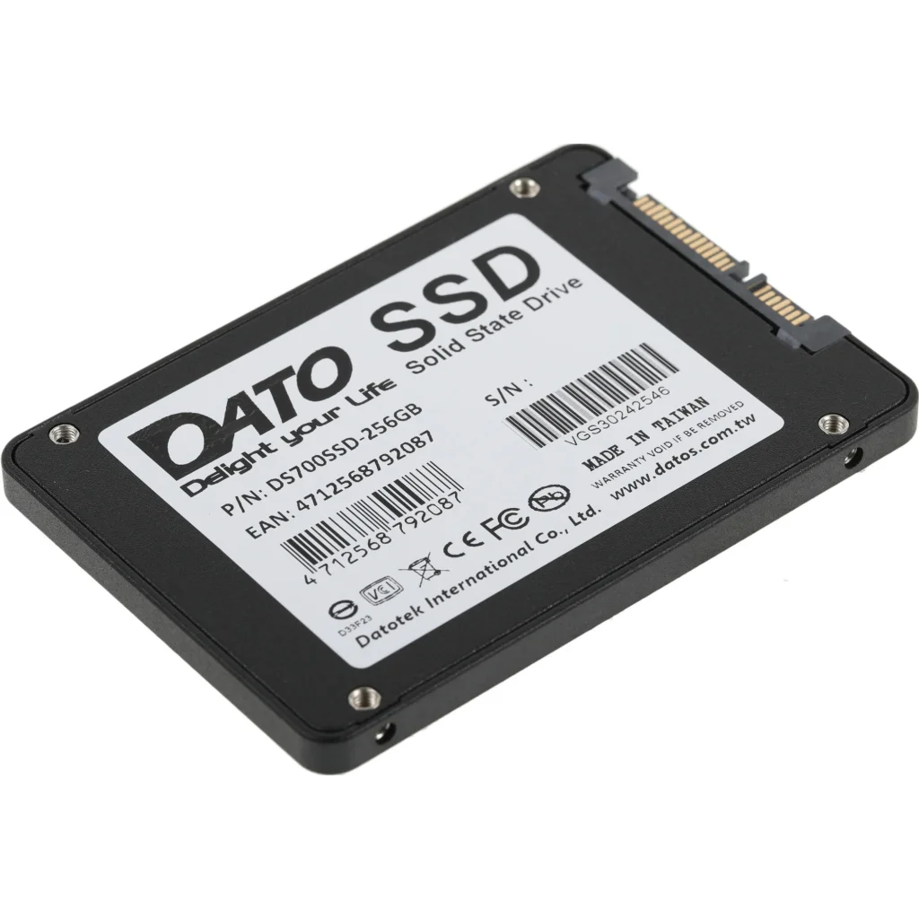 Накопичувач SSD 256GB Dato DS700 2.5