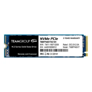 SSD накопичувач 1TB Team MP34 M.2 2280 PCIe 3.0 x4 3D TLC (TM8FP4001T0C101) UA