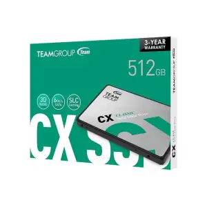 Накопитель SSD TEAM CX2 512 GB (T253X6512G0C101) UA