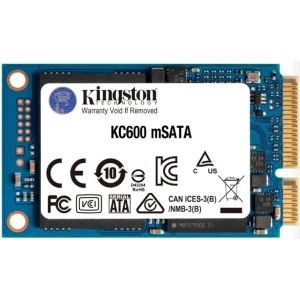 Накопичувач SSD 256GB Kingston KC600 mSATA SATAIII 3D TLC (SKC600MS/256G) UA