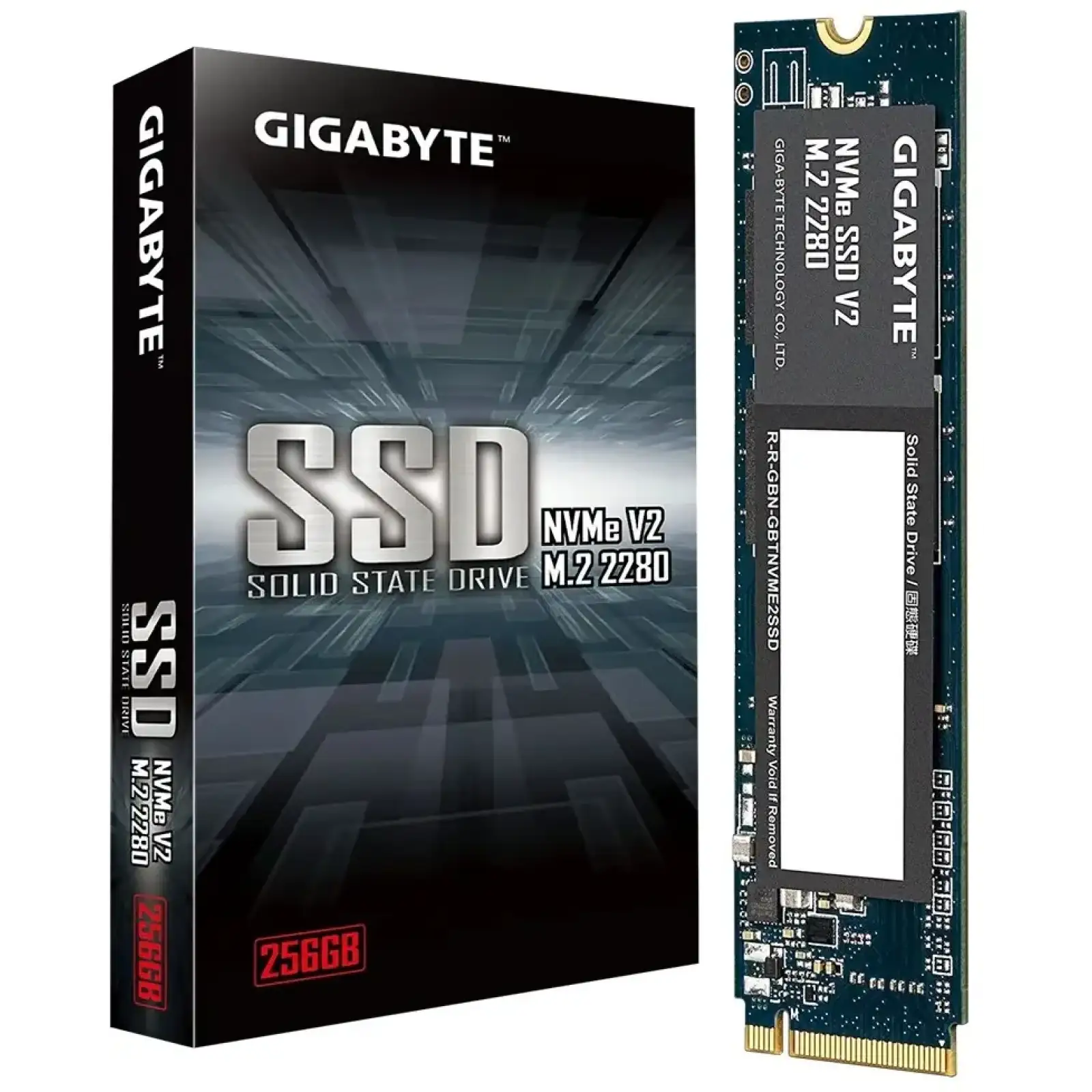 Накопитель SSD Gigabyte NVMe SSD V2 256 GB (G3NVMEV2256G) UA