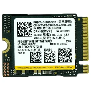 SSD накопичувач 512GB Samsung M.2 2230 PCIe 4.0 x4 TLC (MZ-9L8512C) UA