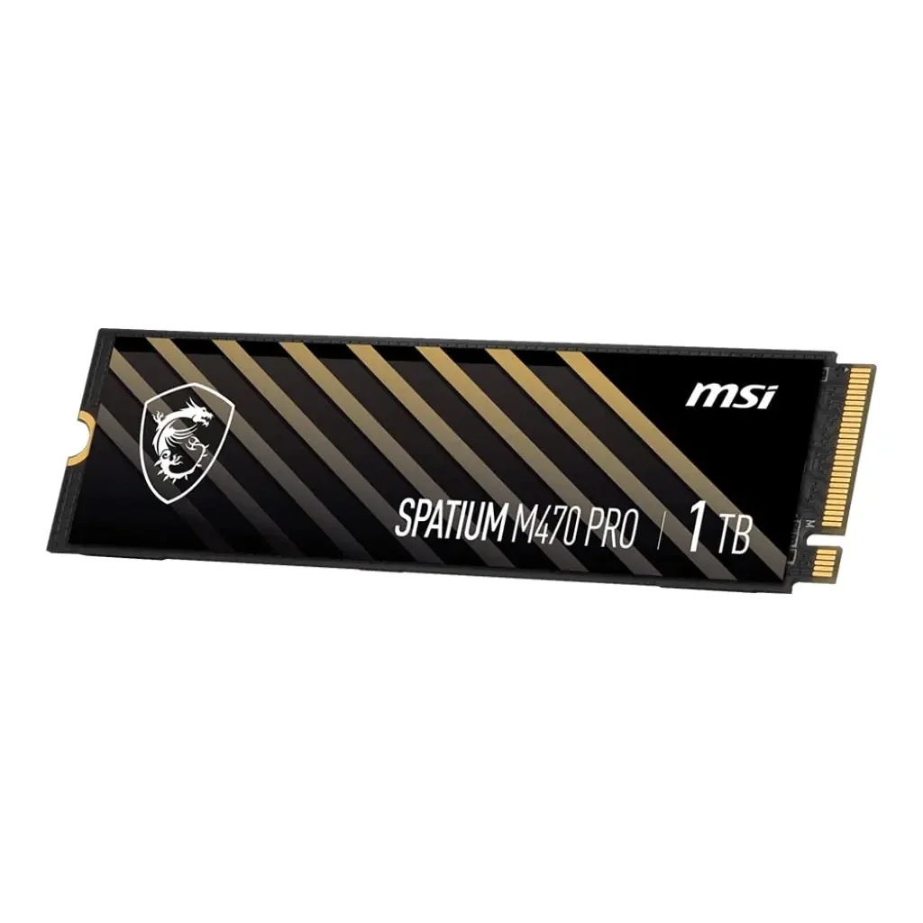 Накопичувач SSD 1TB MSI Spatium M470 Pro M.2 2280 PCIe 4.0 x4 NVMe 3D NAND TLC (S78-440L0J0-P83) UA