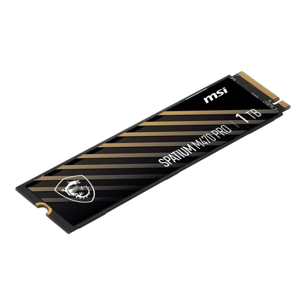 Накопичувач SSD 1TB MSI Spatium M470 Pro M.2 2280 PCIe 4.0 x4 NVMe 3D NAND TLC (S78-440L0J0-P83) UA