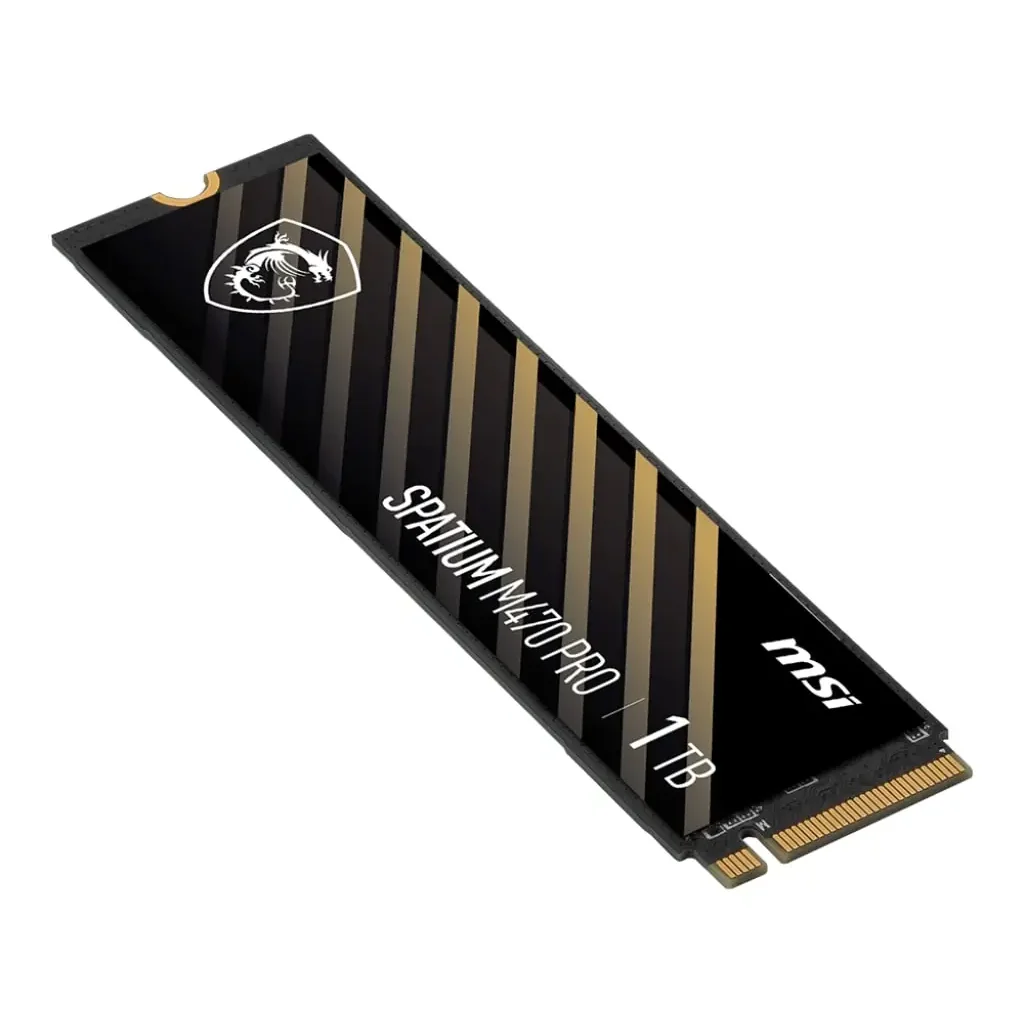 Накопичувач SSD 1TB MSI Spatium M470 Pro M.2 2280 PCIe 4.0 x4 NVMe 3D NAND TLC (S78-440L0J0-P83) UA