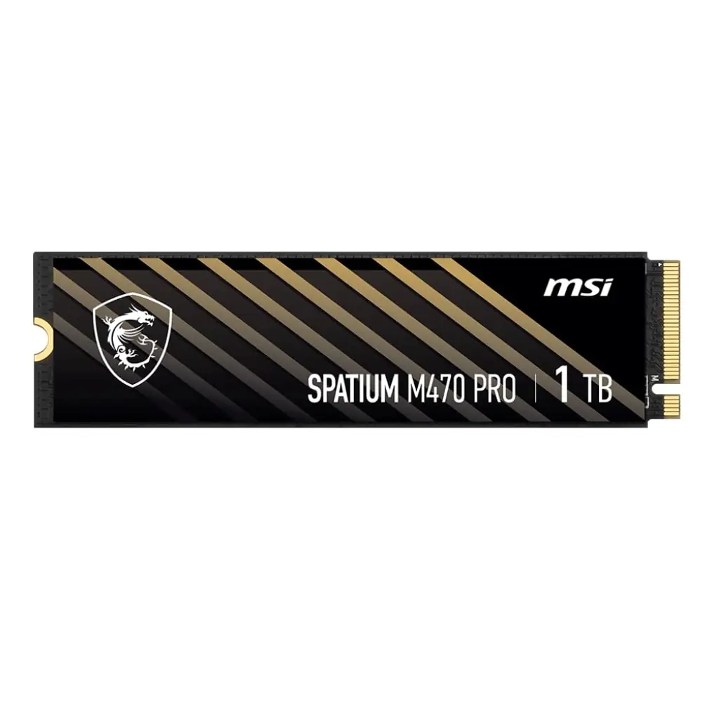 Накопичувач SSD 1TB MSI Spatium M470 Pro M.2 2280 PCIe 4.0 x4 NVMe 3D NAND TLC (S78-440L0J0-P83) UA