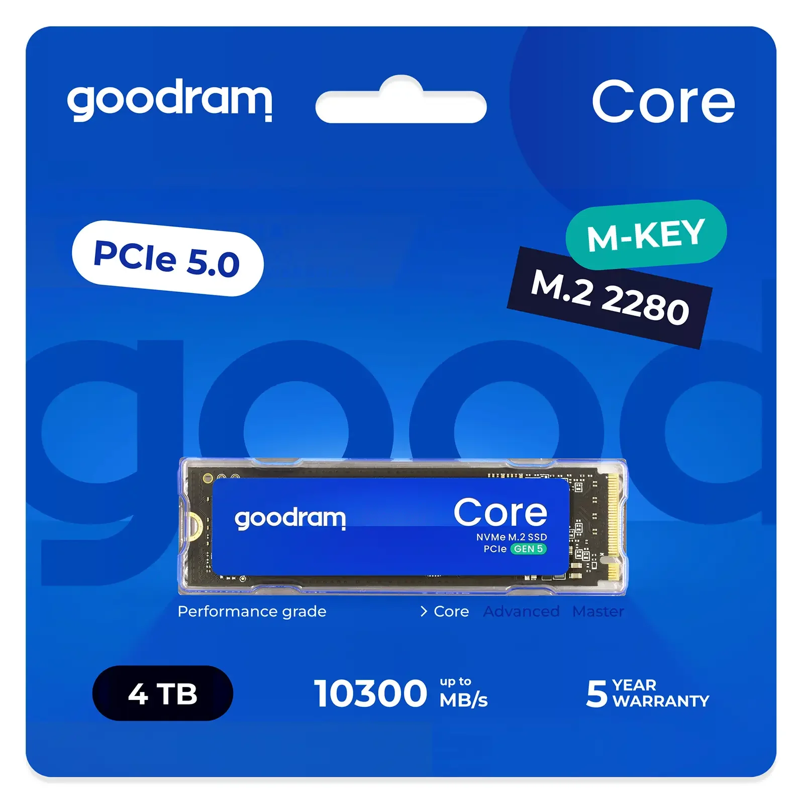 SSD накопичувач Goodram Core 4Т (SSDR-GRC01-4K0-80) UA
