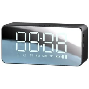 Настільний годинник Usams US-YX007 Multi-functional Alarm Clock Black (YX7LY01) UA