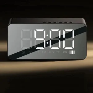 Настільний годинник Usams US-YX007 Multi-functional Alarm Clock Black (YX7LY01) UA