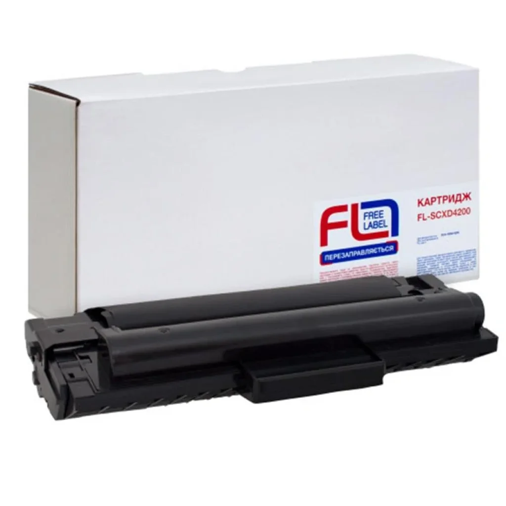 Картридж Free Label (FL-SCXD4200) Samsung SCX4200/SCX4220 Black (SCX-D4200A) UA