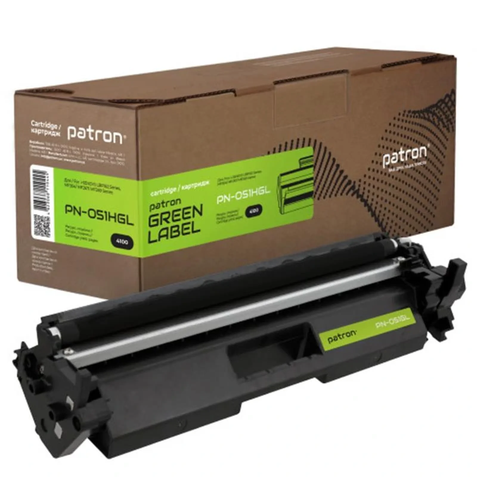 Картридж Patron Green Label (PN-051HGL) Canon LBP162/MF269/MF267/MF264 Black (Canon 051) UA