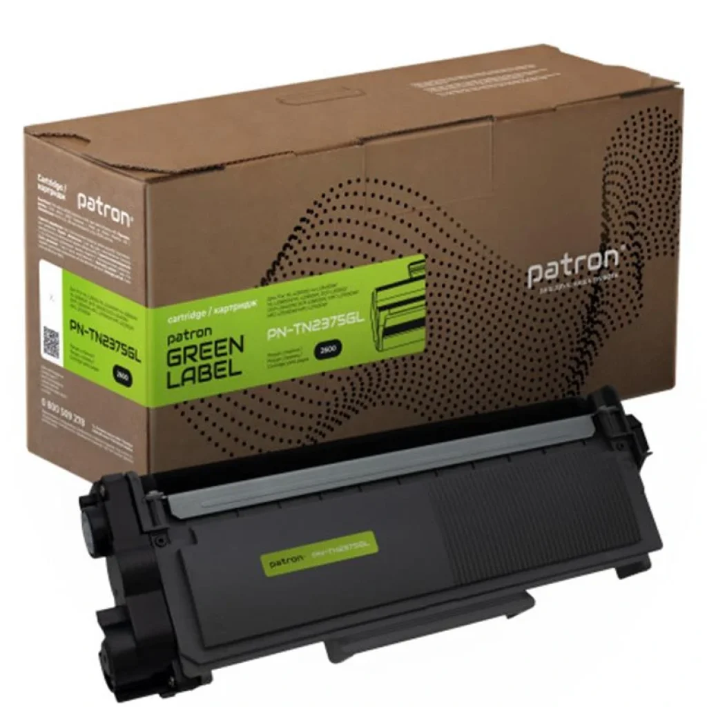 Картридж Patron Green Label (PN-TN2375GL) Brother DCP-L2500/HL-L2300/MFC-L2700 Black (TN-2375) UA