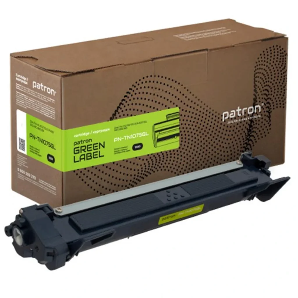 Картридж Patron Green Label (PN-TN1075GL) Brother DCP-1510/HL-1110/MFC-L1810 Black (TN-1075) UA