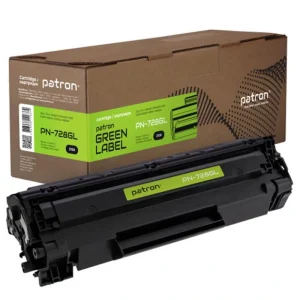 Картридж Patron Green Label (PN-728GL) Canon MF45xx/MF44xx Black (Canon 728) UA