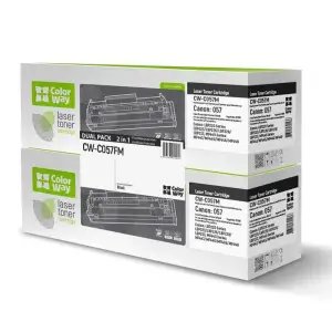 Картридж CW (CW-C057FM) Canon LBP223dw/226dw/228x/MF443dw/445dw/446x/449x (Canon 057) Dual Pack UA