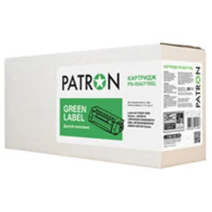 Картридж Patron (PN-05A/719GL) HP LJ P2035/P2055D/2055DN/Canon LBP-6300DN/6650DN/MF5580DR/5840DN Black (CE505A/Canon 719) Green Label UA