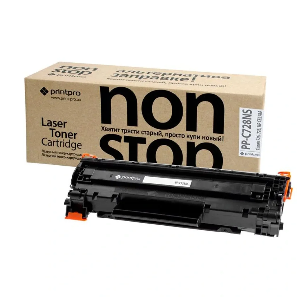 Картридж PrintPro NonStop (PP-C728NS) Canon MF45xx/ MF44xx (Canon 728/726) UA