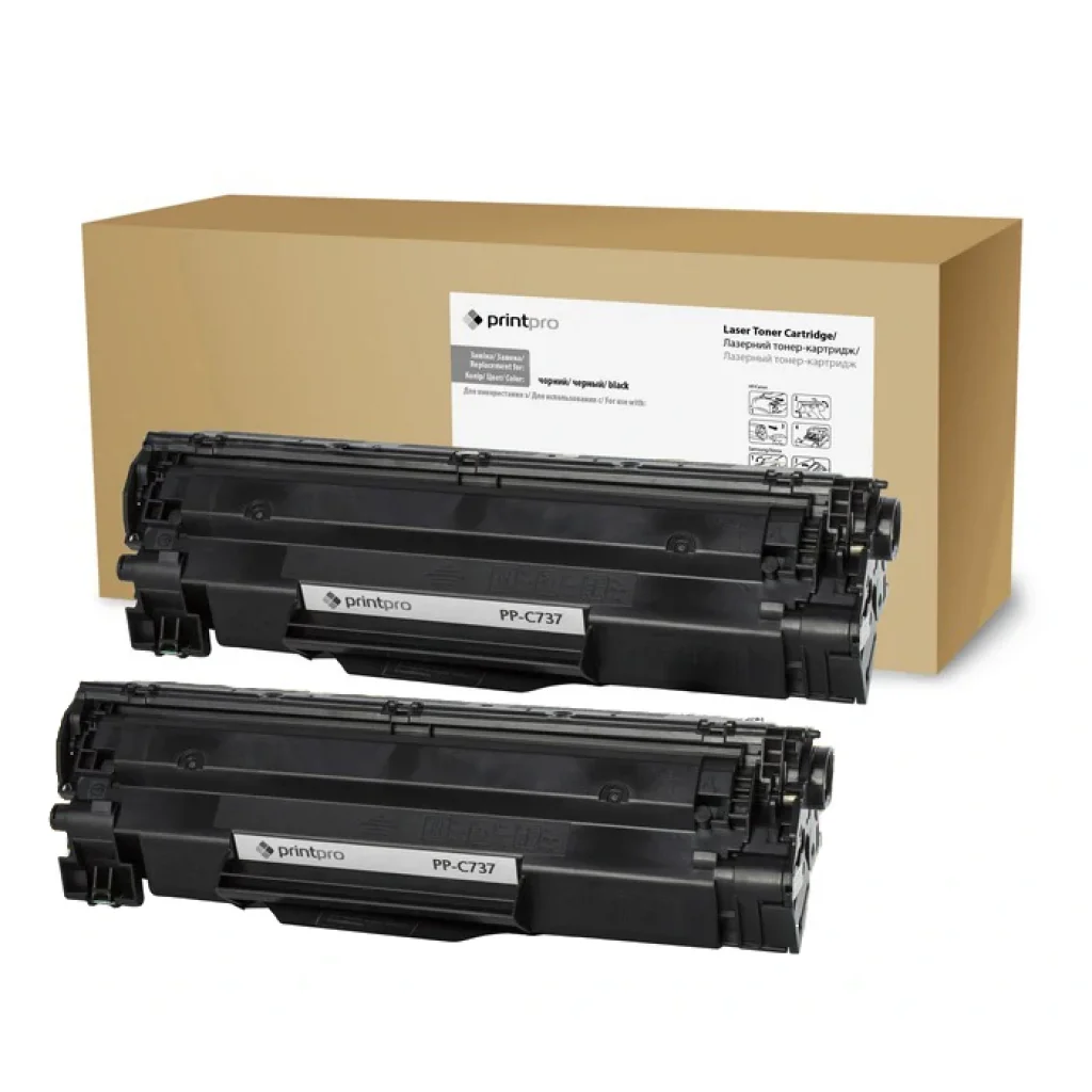Картридж PrintPro (PP-C737DP) Canon MF211/MF212W/MF216N (Canon 737/CF283A) Dual Pack UA