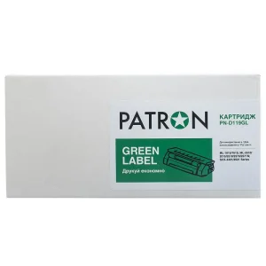 Картридж Patron (PN-D119GL) Samsung ML-1610/1615/2010/2510/2570/SCX-4321/4521 Black (MLT-D119S) Green Label UA