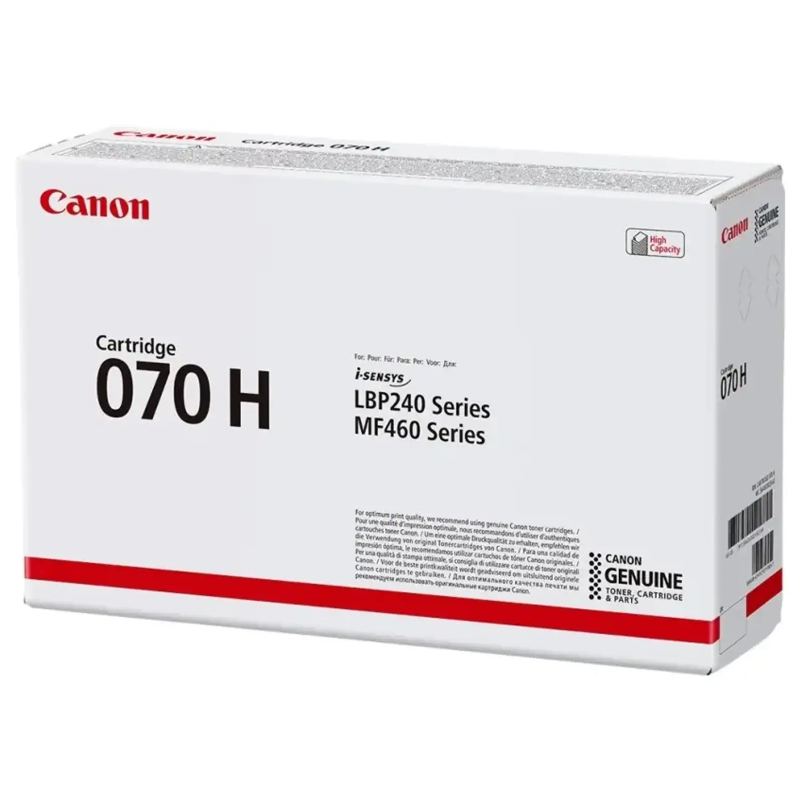Картридж Canon 070H MF461w/463dw/465dw/LBP243dw/246dw Black (5640C002) UA