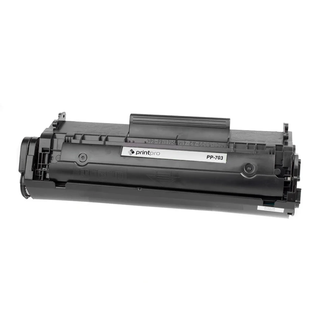 Картридж PrintPro (PP-703) Canon LBP-2900/3000 Black Q2612A/Canon 703/FX9/FX10) UA
