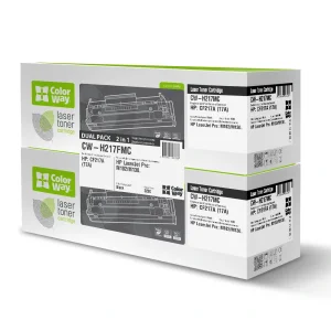 Картридж CW (CW-H217FMC) HP LJ Pro M102/M130 Black (CF217A) Dual Pack с чипом UA