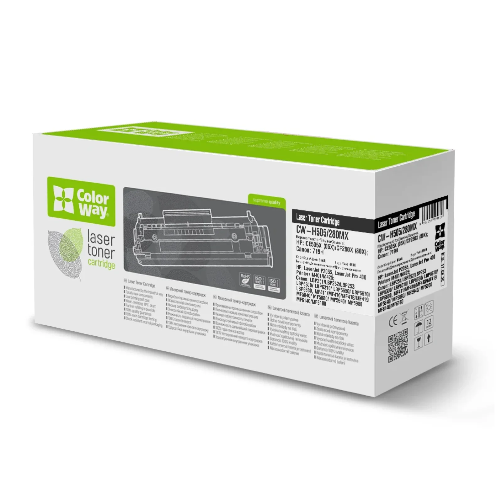 Картридж CW (CW-H505/280MX) HP LJ M425DN/425DW (max) (CF280X/CE505X/Canon 719H) Universal UA