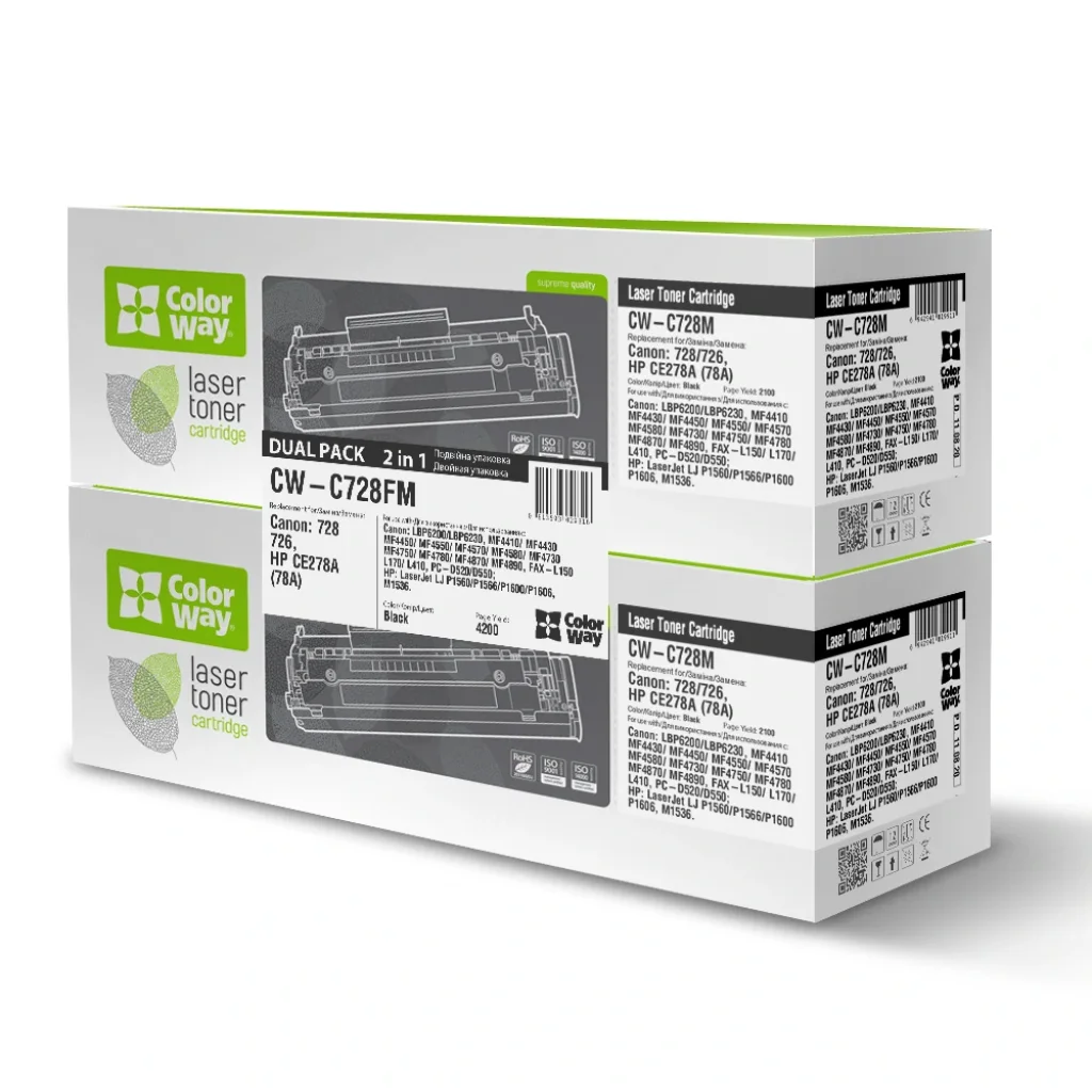 Картридж CW (CW-C728FM) Canon MF4410/LBP6200 Universal Dual Pack UA