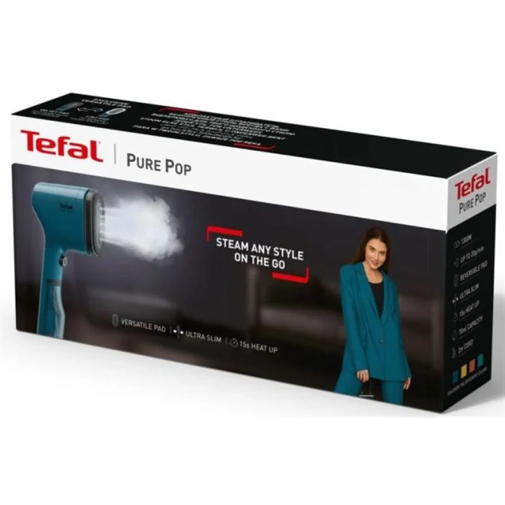 Відпарювач Tefal Pure Pop Blue DT2020E1 UA