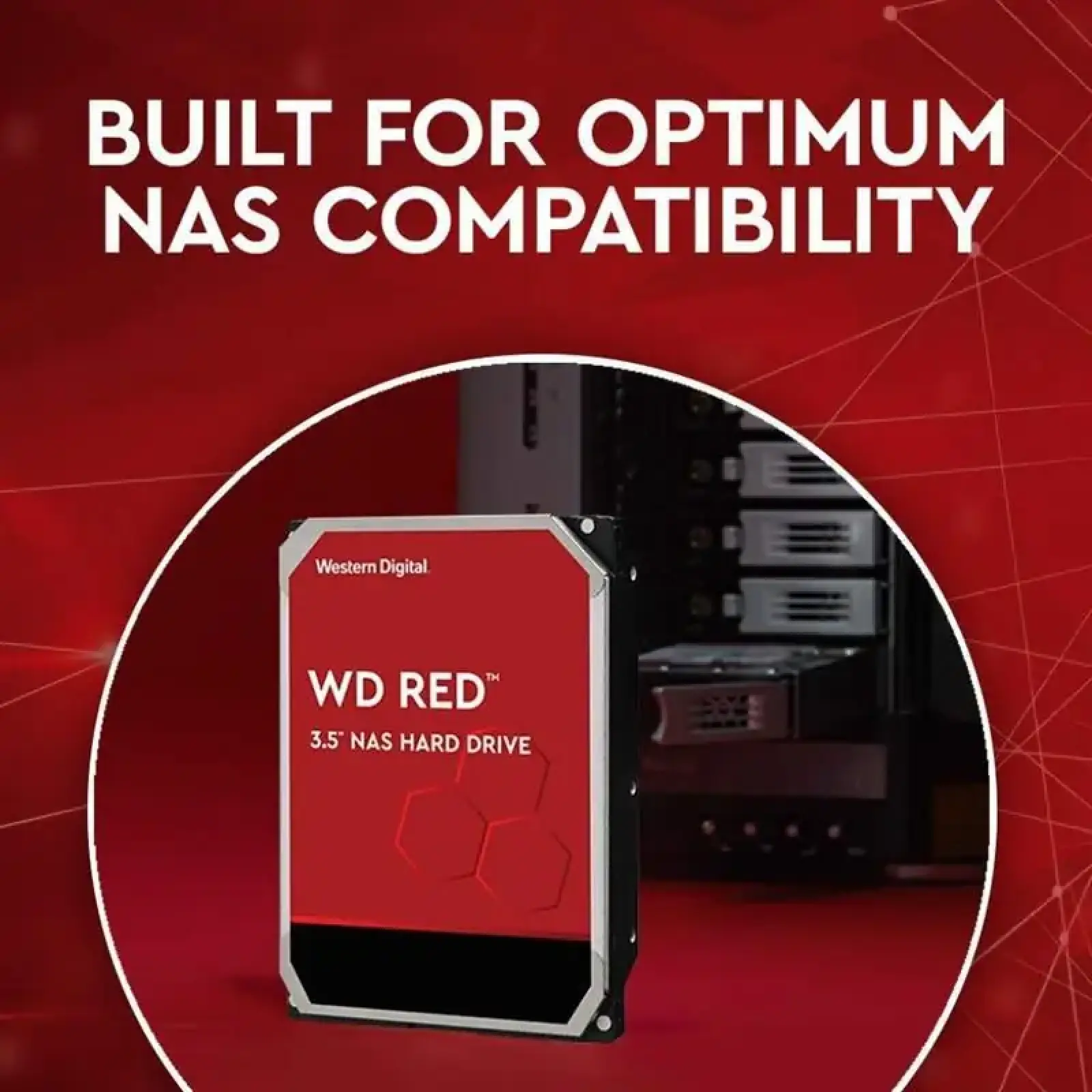 Накопичувач HDD WD Red 4 TB (WD40EFAX) UA