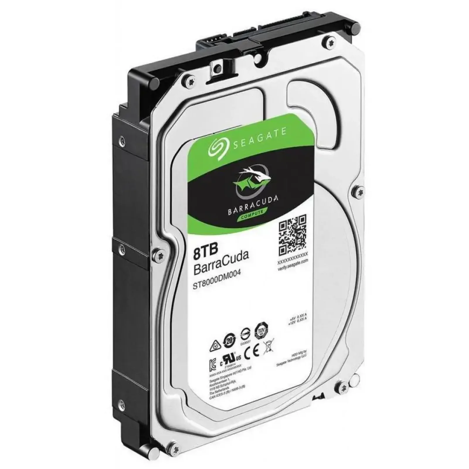 Накопитель HDD SATA 8.0TB Seagate BarraCuda 5400rpm 256MB (ST8000DM004) UA