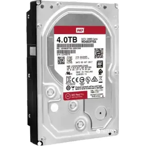 Жорсткий диск HDD SATA 4.0TB WD Red Pro NAS 7200rpm 256MB (WD4003FFBX) UA